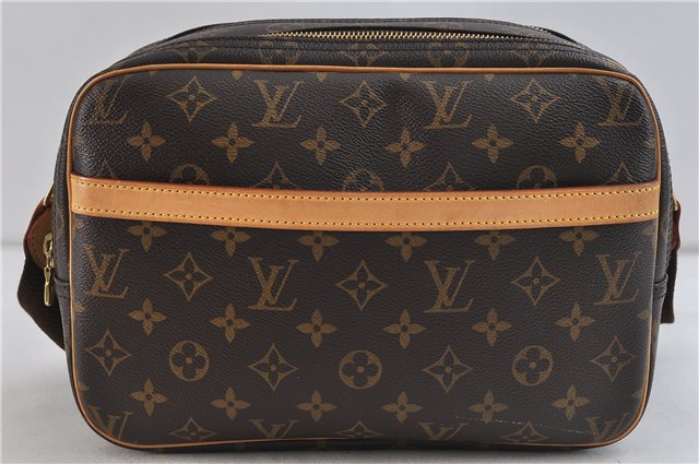 Auth Louis Vuitton Monogram Reporter PM Shoulder Cross Body Bag M45254 LV 9785C