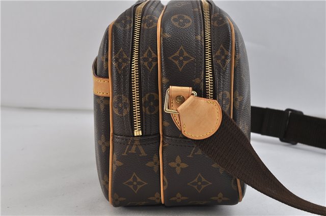 Auth Louis Vuitton Monogram Reporter PM Shoulder Cross Body Bag M45254 LV 9785C