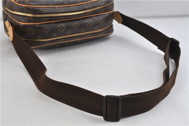 Auth Louis Vuitton Monogram Reporter PM Shoulder Cross Body Bag M45254 LV 9785C