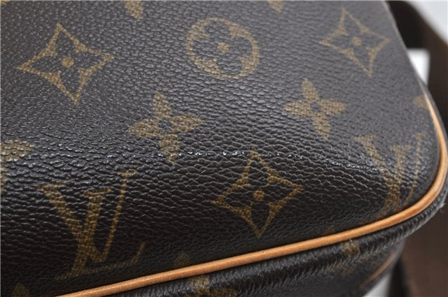 Auth Louis Vuitton Monogram Reporter PM Shoulder Cross Body Bag M45254 LV 9785C