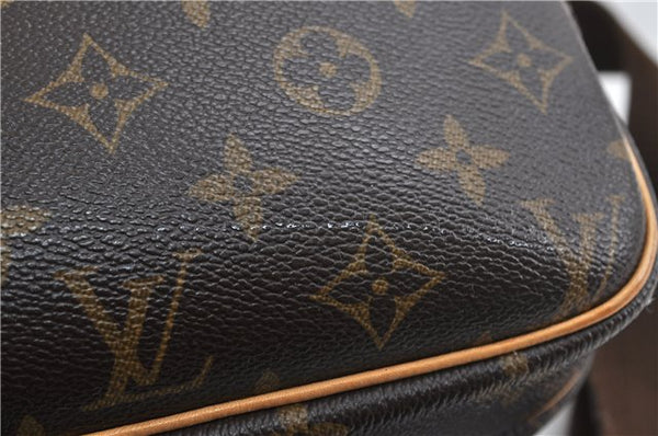 Auth Louis Vuitton Monogram Reporter PM Shoulder Cross Body Bag M45254 LV 9785C