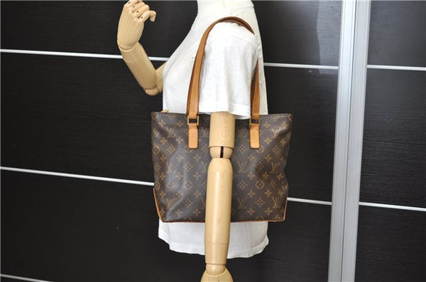 Authentic Louis Vuitton Monogram Cabas Piano Shoulder Tote Bag M51148 LV 9786E