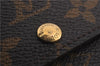 Authentic Louis Vuitton Monogram Porte Monnaie Plat Coin Case M61930 LV 9788C