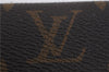 Authentic Louis Vuitton Monogram Porte Monnaie Plat Coin Case M61930 LV 9788C