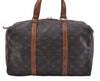 Authentic Louis Vuitton Monogram Sac Souple 35 Hand Boston Bag M41626 LV 9790C