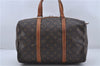 Authentic Louis Vuitton Monogram Sac Souple 35 Hand Boston Bag M41626 LV 9790C