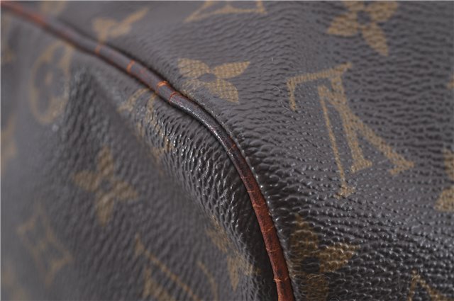 Authentic Louis Vuitton Monogram Sac Souple 35 Hand Boston Bag M41626 LV 9790C