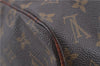 Authentic Louis Vuitton Monogram Sac Souple 35 Hand Boston Bag M41626 LV 9790C