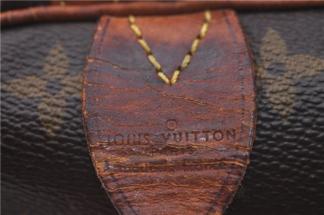 Authentic Louis Vuitton Monogram Sac Souple 35 Hand Boston Bag M41626 LV 9790C