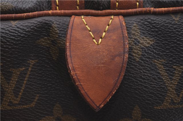 Authentic Louis Vuitton Monogram Sac Souple 35 Hand Boston Bag M41626 LV 9790C