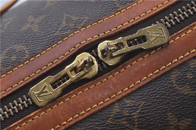 Authentic Louis Vuitton Monogram Sac Souple 35 Hand Boston Bag M41626 LV 9790C