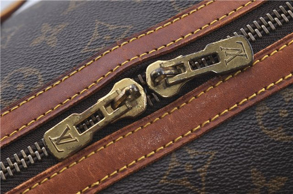 Authentic Louis Vuitton Monogram Sac Souple 35 Hand Boston Bag M41626 LV 9790C