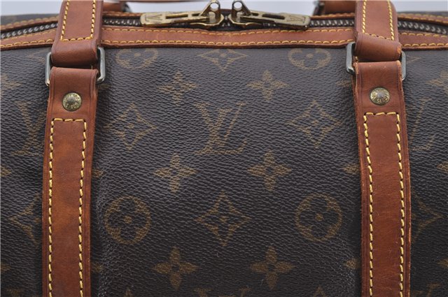 Authentic Louis Vuitton Monogram Sac Souple 35 Hand Boston Bag M41626 LV 9790C