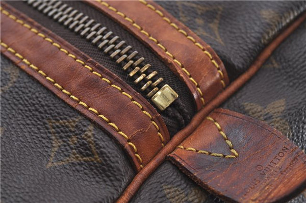 Authentic Louis Vuitton Monogram Sac Souple 35 Hand Boston Bag M41626 LV 9790C