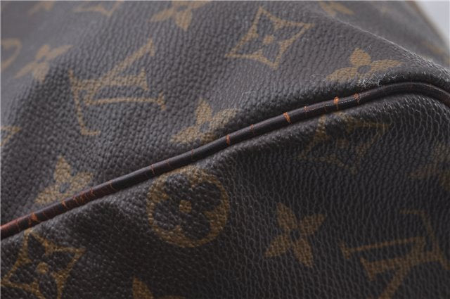 Authentic Louis Vuitton Monogram Sac Souple 35 Hand Boston Bag M41626 LV 9790C