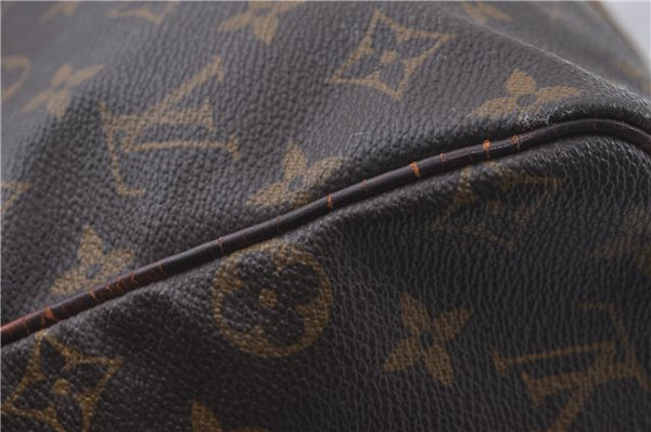 Authentic Louis Vuitton Monogram Sac Souple 35 Hand Boston Bag M41626 LV 9790C
