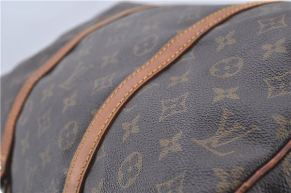 Authentic Louis Vuitton Monogram Sac Souple 35 Hand Boston Bag M41626 LV 9790C