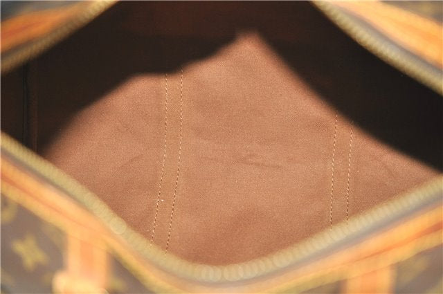 Authentic Louis Vuitton Monogram Sac Souple 35 Hand Boston Bag M41626 LV 9790C