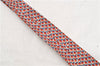 Authentic HERMES Necktie Dots Pattern Silk 7943MA Red Ivory Multicolor Box 9792C