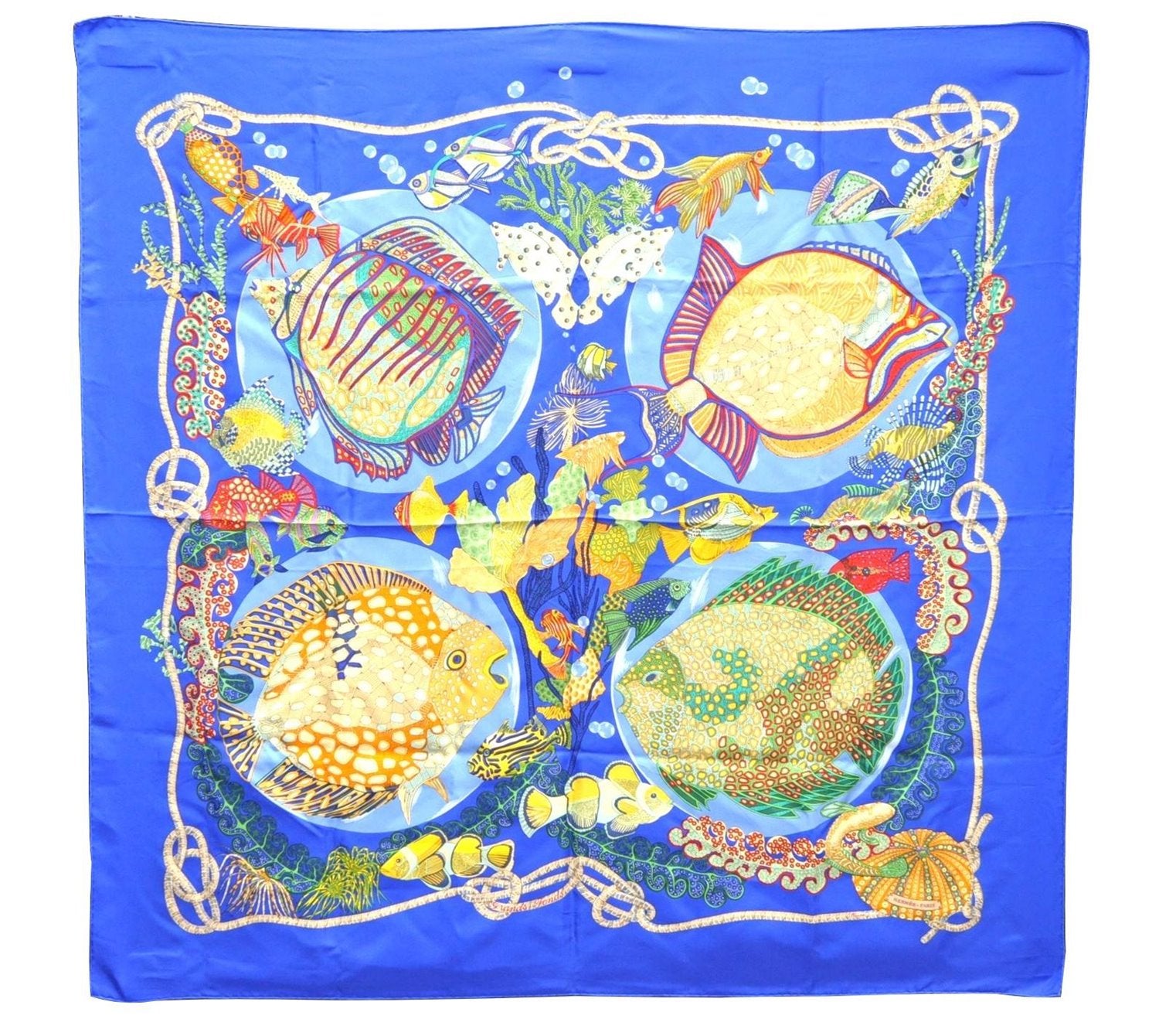 Authentic HERMES Carre 90 Scarf 