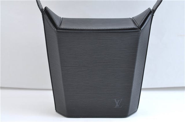 Authentic Louis Vuitton Epi Sac Seau Shoulder Bag Black M80161 LV 9795E