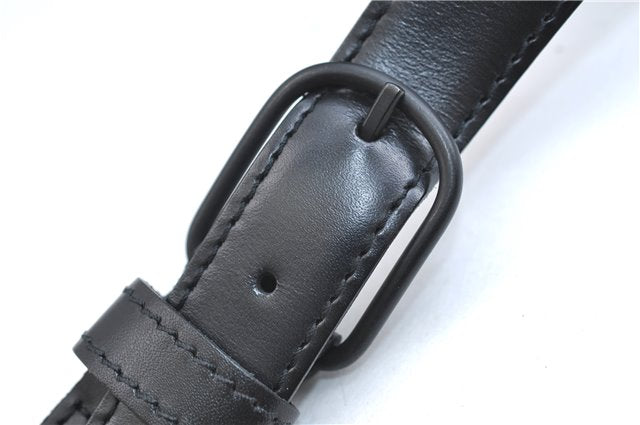 Authentic Louis Vuitton Epi Sac Seau Shoulder Bag Black M80161 LV 9795E