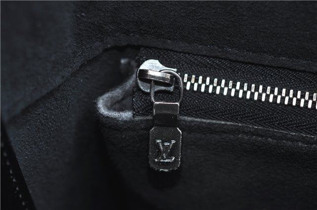 Authentic Louis Vuitton Epi Sac Seau Shoulder Bag Black M80161 LV 9795E