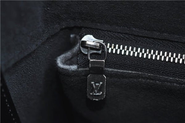 Authentic Louis Vuitton Epi Sac Seau Shoulder Bag Black M80161 LV 9795E