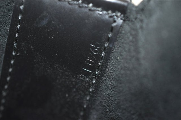 Authentic Louis Vuitton Epi Sac Seau Shoulder Bag Black M80161 LV 9795E