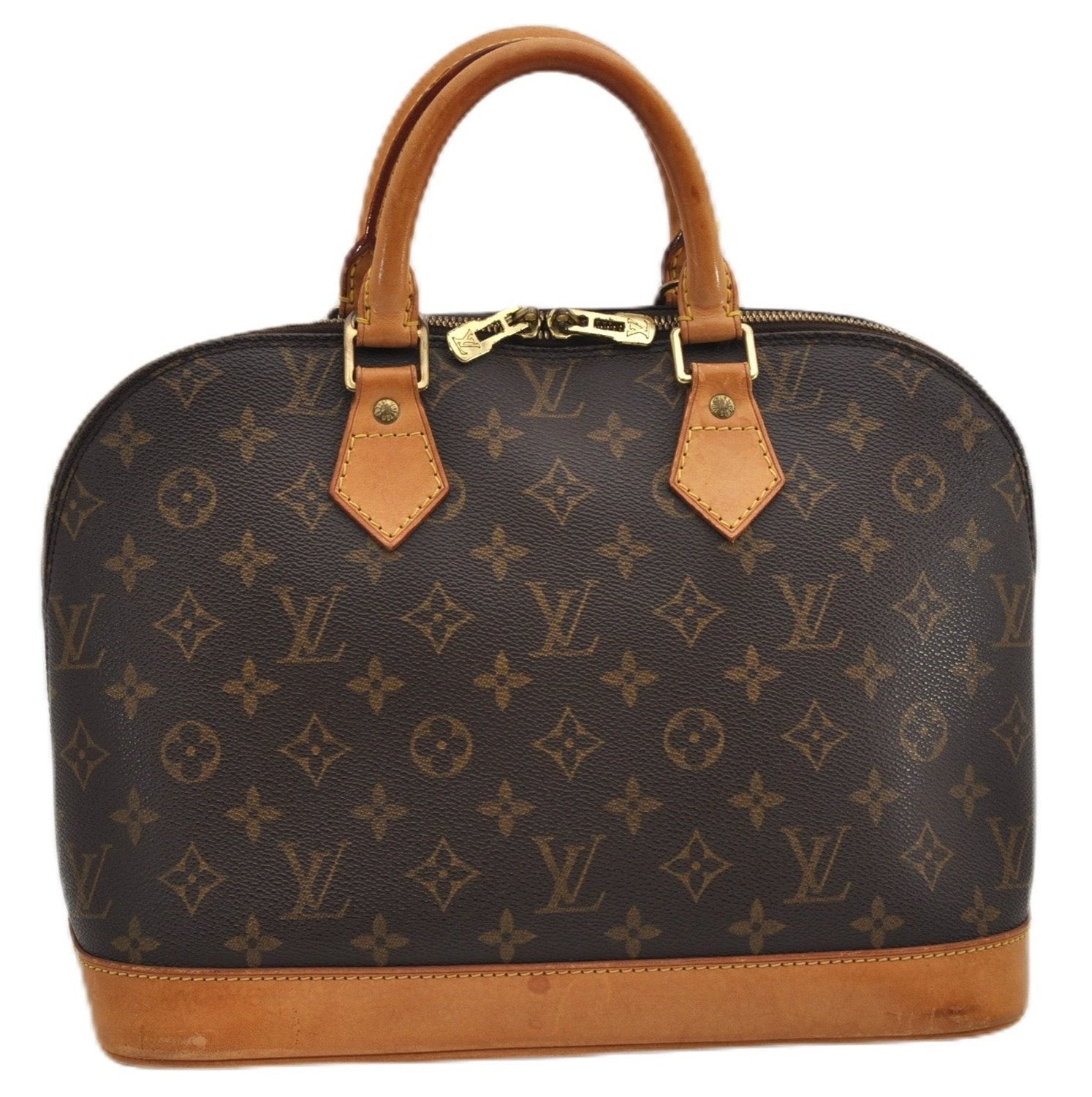 Authentic Louis Vuitton Monogram Alma Hand Bag Purse M51130 LV 9800E