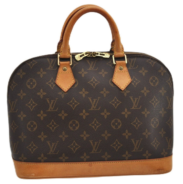 Authentic Louis Vuitton Monogram Alma Hand Bag Purse M51130 LV 9800E