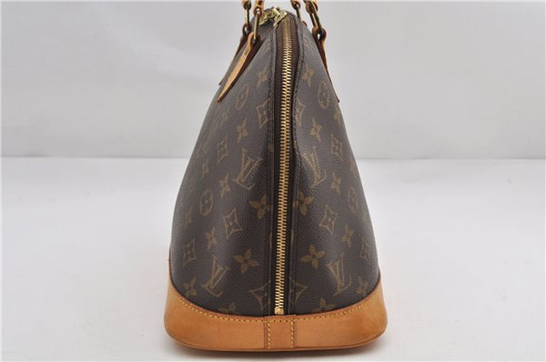 Authentic Louis Vuitton Monogram Alma Hand Bag Purse M51130 LV 9800E