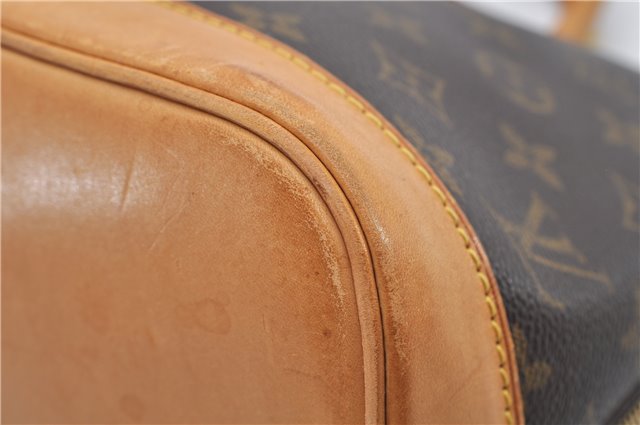 Authentic Louis Vuitton Monogram Alma Hand Bag Purse M51130 LV 9800E