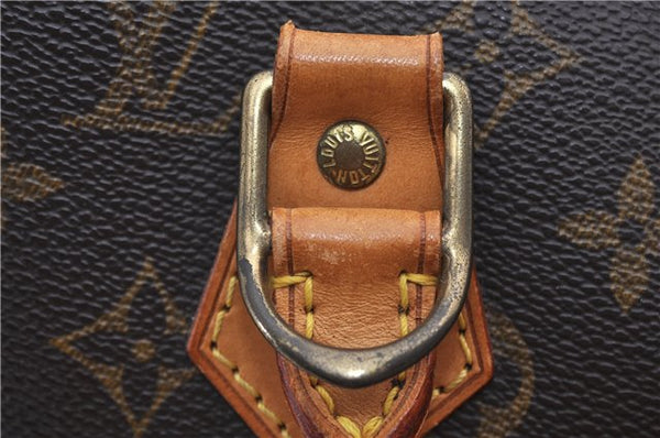 Authentic Louis Vuitton Monogram Alma Hand Bag Purse M51130 LV 9800E