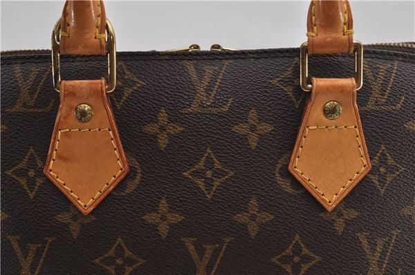 Authentic Louis Vuitton Monogram Alma Hand Bag Purse M51130 LV 9800E
