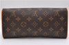 Authentic Louis Vuitton Monogram Pochette Twin GM Shoulder Bag M51852 LV 9804C