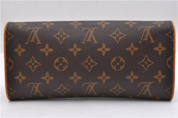 Authentic Louis Vuitton Monogram Pochette Twin GM Shoulder Bag M51852 LV 9804C