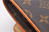 Authentic Louis Vuitton Monogram Pochette Twin GM Shoulder Bag M51852 LV 9804C