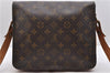 Auth Louis Vuitton Monogram Cartouchiere GM Shoulder Cross Bag M51252 LV 9807C