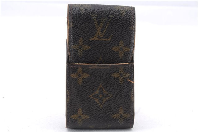 Authentic Louis Vuitton Monogram Etui Cigarette Case M63024 LV 9814D