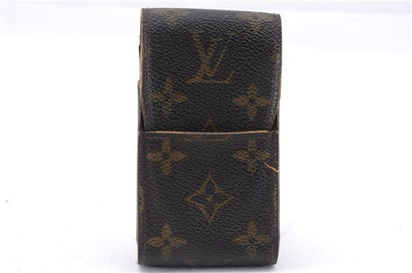 Authentic Louis Vuitton Monogram Etui Cigarette Case M63024 LV 9814D