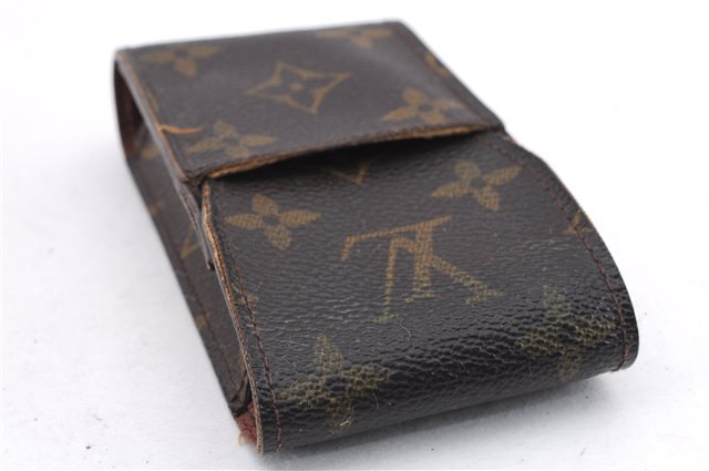 Authentic Louis Vuitton Monogram Etui Cigarette Case M63024 LV 9814D