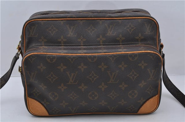 Authentic Louis Vuitton Monogram Nile Shoulder Cross Body Bag M45244 LV 9817C