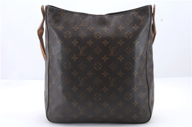 Authentic Louis Vuitton Monogram Looping GM Shoulder Bag M51145 LV 9818C