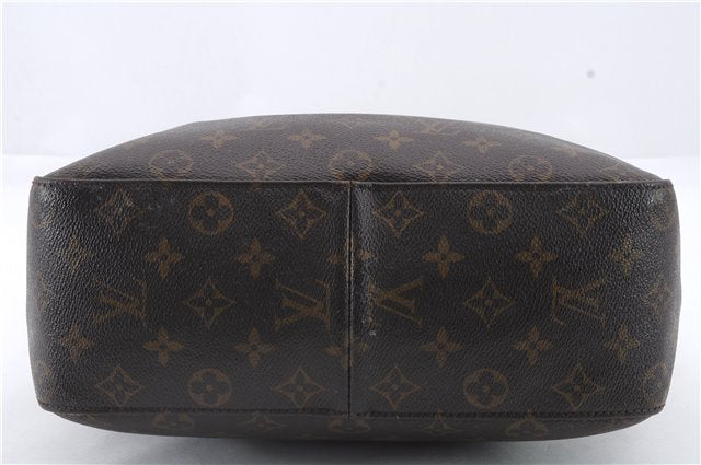 Authentic Louis Vuitton Monogram Looping GM Shoulder Bag M51145 LV 9818C