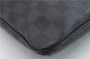 Auth Louis Vuitton Damier Graphite Tomas Shoulder Cross Body Bag N58028 LV 9819C