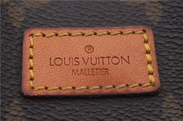 Auth Louis Vuitton Monogram Saumur 30 Shoulder Cross Body Bag M42256 LV 9822C