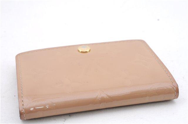 Auth Louis Vuitton Vernis Enveloppe Cartes de Visite Card Case M90216 LV 9824C