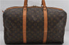 Authentic Louis Vuitton Monogram Sac Souple 45 Hand Boston Bag M41624 LV 9824E