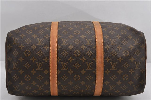 Authentic Louis Vuitton Monogram Sac Souple 45 Hand Boston Bag M41624 LV 9824E